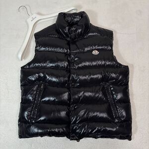 ☆神サイズ・極美・クリーニング済み☆ MONCLER モンクレール　TIB 肉厚　ダウンベスト　ブラック　黒　メンズ　2XLサイズ