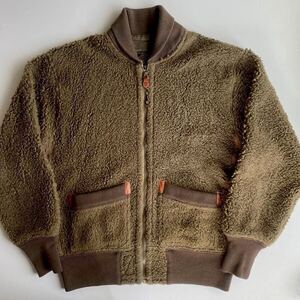 【世界100着限定/Limited Edition】RRL “Endurance Cardigan” M フリース パイル ミリタリー ハンティング ジャケット カーディガン