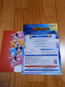 【2025年2月14日】東京ディズニーシー貸切「キリンビバ！ドリーム貸切ナイト」プライベート・イブニング・パーティーチケット4枚