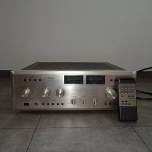 Q11287 【※発送できません!東京都引取限定】Accuphase アキュフェーズ プリメインアンプ E-303X　リモコン付き A0000268