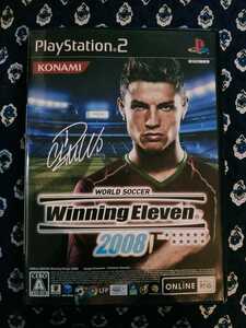 PS2 ゲームソフト ワールドサッカー ウイニングイレブン 2008