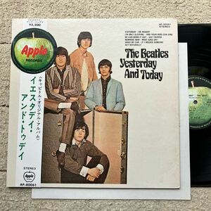 極美盤！NM◆丸帯付き◆LP◆The Beatles(ビートルズ)「Yesterday And Today(イエスタデイ・アンド・トゥデイ)」◆1971年 AP-80061◆ROCK