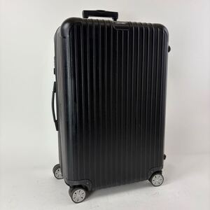 【廃盤】RIMOWA リモワ SALSA サルサ 82L 4輪 マルチホイール TSAロック チェックインL マットブラック 黒 スーツケース キャリーバッグ