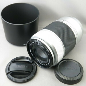 【美品】FUJIFILMフジフイルム　XC50-230mmF4.5-6.7OIS IIシルバー　★NO.8505　富士フイルム