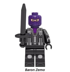 マーベル　アベンジャーズ　ミニフィグ LEGO 互換 ミニフィギュア バロン・ジーモ