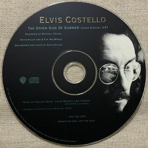 非売品CD Elvis Costello The Other Side Of Summer エルヴィス・コステロ PRO-CD-4781 プロモ Promo 1曲入