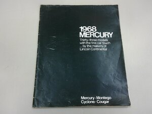 ＊カタログ　マーキュリー総合カタログ　1968年　北米現地版　丸紅モータース　フォード