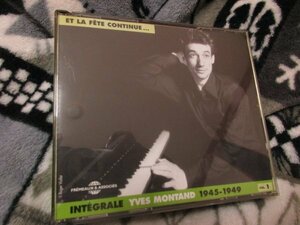 イヴ・モンタン// YVES MONTAND Integrale Vol.1 (1945-1949)【２枚組CD・42曲】ダニエル・ヌヴェール監修