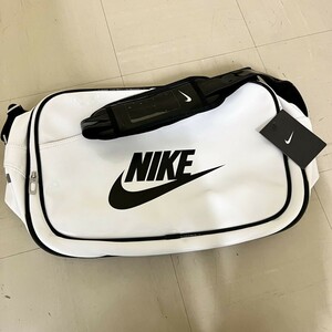 L224-M29-204 NIKE ナイキ エナメルバッグ スポーツバッグ BA4004 ホワイト 縦:約31cm 横:約44cm マチ:約17cm