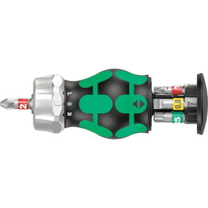 ◆新品 WERA ヴェラ スタビ差替式ラチェットドライバー RA6 コンパクトスタビー ラチェットドライバーセット KK Stubby Magazin 008883