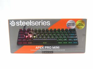 SteelSeries スティールシリーズ ゲーミングキーボード Apex Pro Mini JP 64825J ∠UK1299