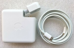 ACアダプタ：Apple製純正新品87W USB-C電源アダプタ (A1719)国内発送