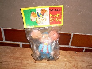 新品 MARIA ゴム人形 トッポジージョ 小学館 約８cm