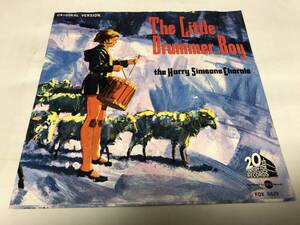 【EPレコード】THE LITTLE DRUMMER BOY HARRY SIMEONE