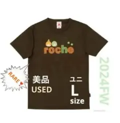 No.1200 ROACH×モンチッチコラボTシャツ☆ユニL☆カーキ☆