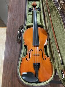 バイオリン【楽器店出品】スズキNo.330　4/4サイズ　1988年製　完全整備済！本体に国産杉藤製上質弓とハードケースが付属でお得に！