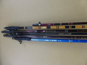 W8637L 釣竿 6本まとめ売り Daiwa PROMARINE OLYMPIC RYOBI等 中古品