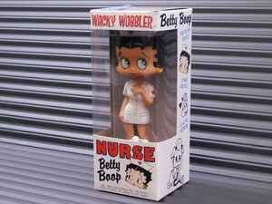 【Betty Boop・ベティちゃん】※《ボビングヘッド・ナース》　アメリカン雑貨　フィギュア　FUNKO