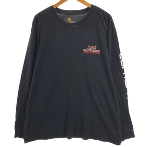 古着 カーハート Carhartt ORIGINAL FIT ロングTシャツ ロンT メンズXL /eaa437918 【SS2409_10%】