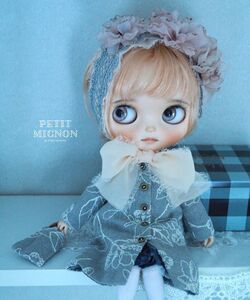 ブライスアウトフィットセット　ネオブライス　１6点セット　グレーとデニムのお洋服セット　◯aru__blythe◯