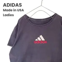 ADIDAS ロゴ Tシャツ USA レディース アディダス 半袖 古着