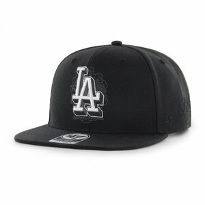 MR CARTOON LA DODGERS 47 GRAFFITI SNAPBACK CAP BLACK ミスターカートゥーン ドジャース フォーティーセブン キャップ ブラック 黒 帽子