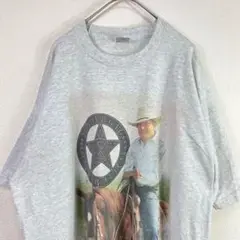 USA製 90s フルーツオブザルーム george strait Tシャツ