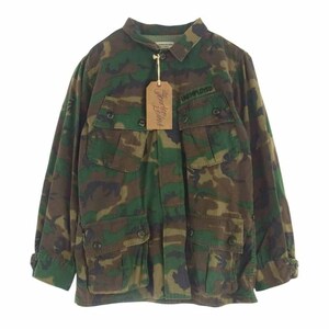 TENDERLOIN テンダーロイン 16AW T-ARMY JKT JF ブラウン リーフカモ ジャングル ファティーグ アーミー ジャケット 【中古】