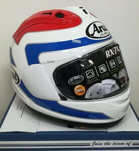 新品未使用品★アライ RX-7X スペンサー　トリコロール★ XLサイズ（61-62cm）　RX7X SPENCER　WGP500 フレディ・スペンサー レプリカ