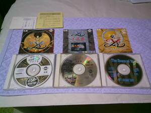 イースⅠ・Ⅱ、イースⅢ、イースⅣ　PCエンジンCDROM スーパーCDROM ハドソンソフト 日本ファルコム アクションロールプレイング