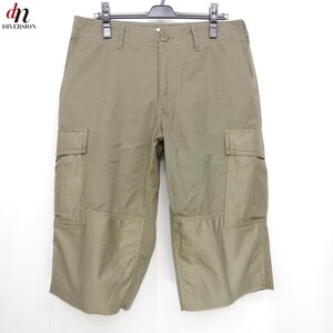 18SS WTAPS ダブルタップス JUNGLE CHOPPED コットン ミリタリー カーゴ ショーツ ショートパンツ ハーフパンツ OLIVE DRAB M