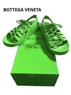 BOTTEGA VENETA レースアップラバーサンダル