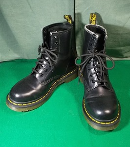 ドクターマーチン 11821 8ホールブーツ ブラック レディース UK3 約22.0cm Dr.Martens BLACK AIR WAIR ●4014