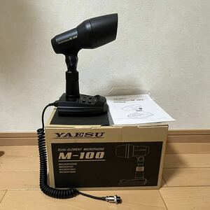 八重洲無線 ヤエス M-100 高級デュアルエレメントマイク YAESU