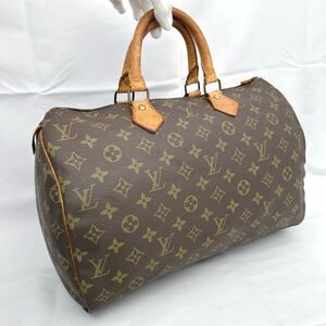 y860 1円 LOUIS VUITTON ルイヴィトン モノグラム スピーディ 40 ハンドバッグ ショルダー シリアル SA