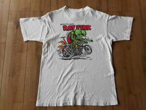 レア ビンテージ 80s 90s RAT FINK ラットフィンク エドロス Fruit of the Loom フルーツオブザルーム USA製 アメリカ製 Tシャツ