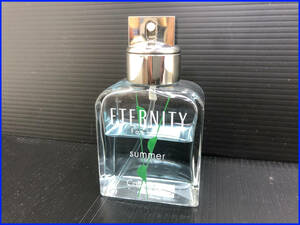 Calvin Klein ETERNITY for men カルバンクライン エタニティー フォーメン サマー 2008 オードトワレ 香水 定価9,500円 残6割程度