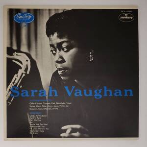 良盤屋◆LP◆Jazz:サラ・ヴォーン・ウィズ・クリフォード・ブラウン☆Sarah Vaughan◆Vocal, Swing, Bop◆J-3746