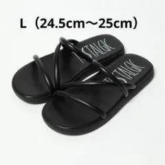 【L】Tostalgic Clothing Flip flops / black