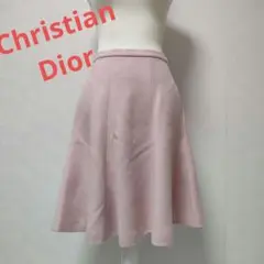 極美品❢カシミヤ　スカート　フレア　Dior　クリスチャンディオール