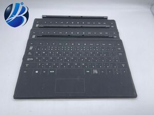 【3個まとめ】☆Microsoft Surface model1515 タイプカバー☆ブラック/Surface 2/Surface pro/ pro2 対応/通電動作未確認/ジャンク#Z2804