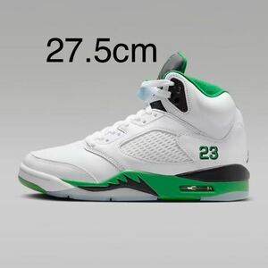 【新品】 27.5cm Nike WMNS Air Jordan 5 Retro Lucky Green ナイキ ウィメンズ エアジョーダン5 レトロ ラッキーグリーン ホワイト