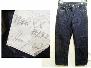 即決[W38]美品 濃紺 WESTRIDE 1948XX 13.75oz CONNERS SEWING FACTORY コナーズソーイングファクトリー デニム WEST RIDE パンツ■2594