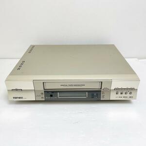 再生◯ ジャンク HITACHI ビデオデッキ DT-DR1 VHSビデオ 日立 S-VHSビデオ ビデオプレーヤー