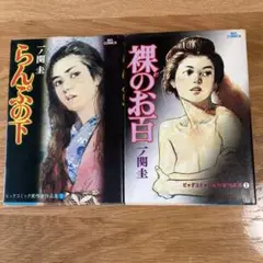 一ノ関圭作品集　らんぷの下　裸のお百　初版2冊セット