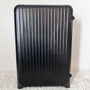 【美品】RIMOWA リモワ サルサ 63L スーツケース キャリー 2輪 マットブラック 黒 廃盤デザイン ダイヤルロック式 TSAロック メンズ