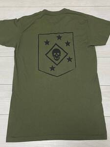 沖縄　米軍放出品　USMC Tシャツ　SMALL OKINAWA MARINES 古着　サバゲー　ミリタリー 半袖(20-12)