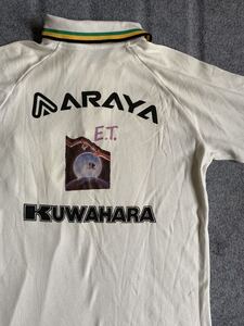 80s E.T オフィシャル ビンテージ ポロシャツ kuwahara クワハラ 82年 BMX 映画 tシャツ バックトゥーザ・フューチャー Tシャツ