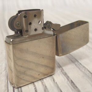 f002l Y3 ZIPPO ジッポー ライター STERLING SILVER スターリングシルバー オイルライター 喫煙具 着火未確認 ネコポス385円