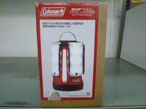 新品 Coleman コールマン クアッド マルチパネルランタン 2000031270